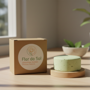 Shampoo sólido natural