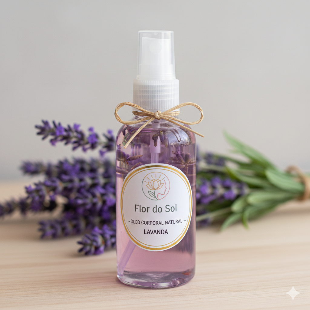 oleo corporal lavanda